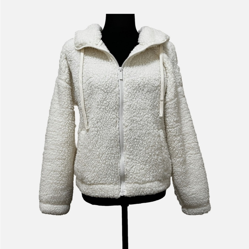 Planet Heart, By Macys Cozy Plush Zip-Up Long-Sleeve Woman’s Jacket
